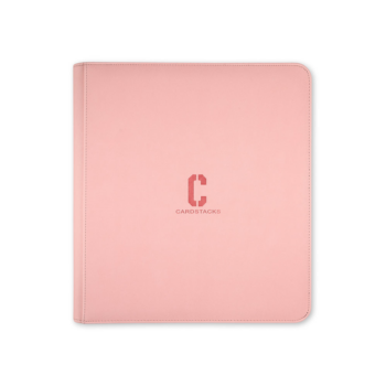 Binder met rits 360 pink